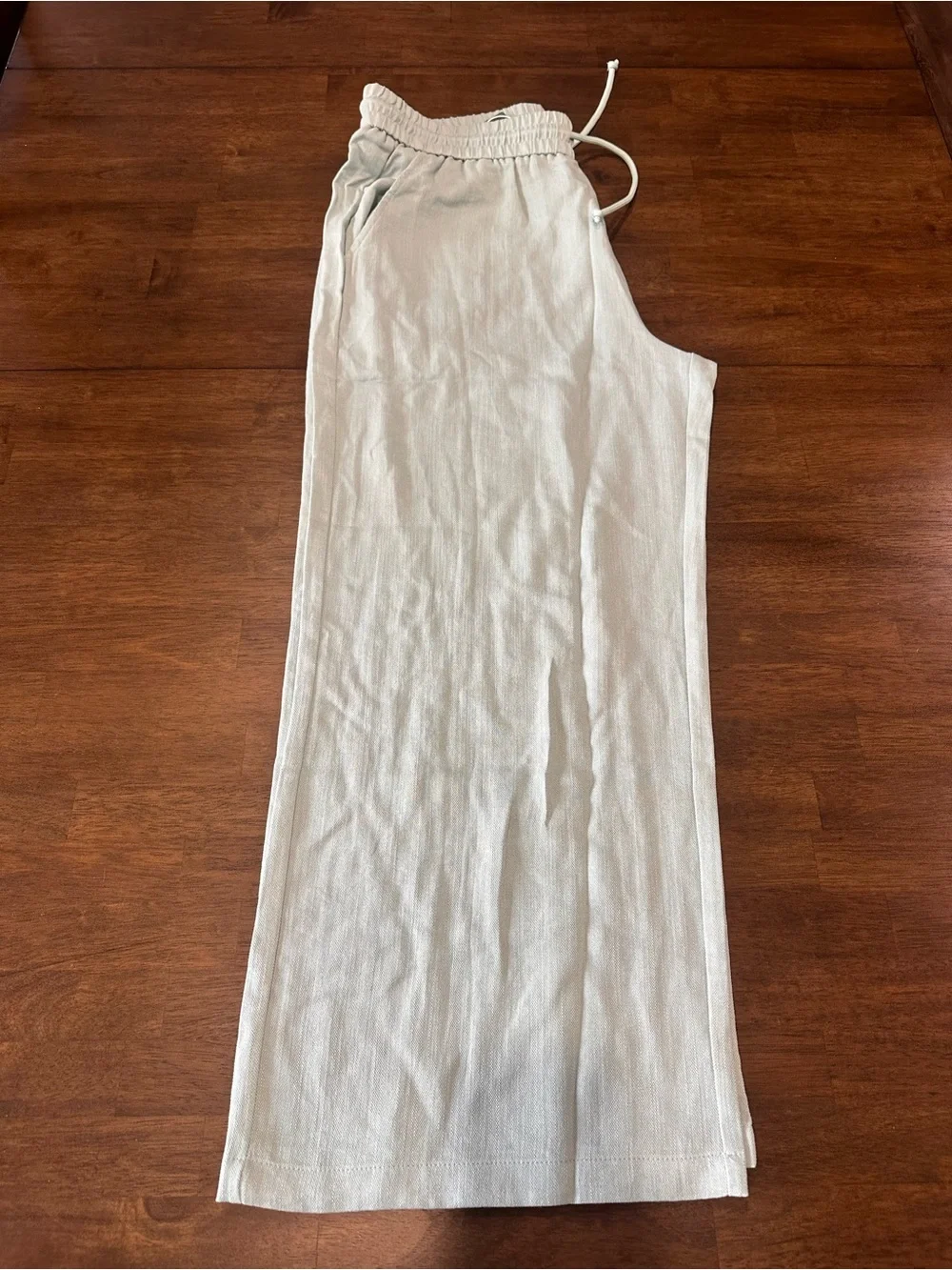 HALARA High Wasted Drawstring Pocket Wide Leg Pants Size XL